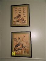 2 Waterfowl Prints