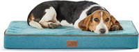 Bedsure Memory Foam Dog Bed for Medium Dogs -