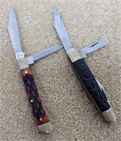 (2) Small Pocket Knives NRA-ILA 2 Blade &