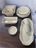 Vintage campagna dishes