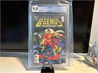 D.C. Legends #5 Graded/Slabbed 9.8 Comic Book