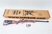 NEW KSA CRICKET 22 LR PINK LAMINATE BLUED