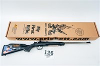 NEW KSA CRICKET 22 LR SS/ BLACK SYNTHETIC