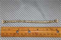 Ladies Bracelet-1/10th 12 Kt, 5.78 grams