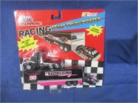 racing champions hauler and micro machine .