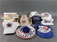 Lot of Political Hats