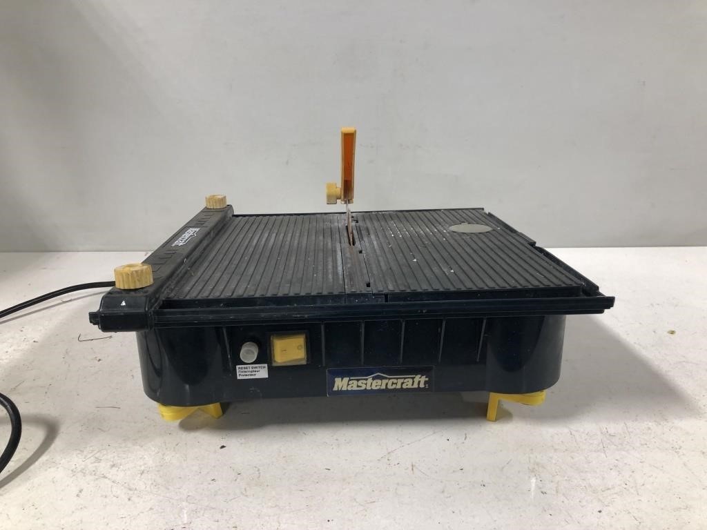 MASTERCRAFT 4 ½" WET TILE SAW