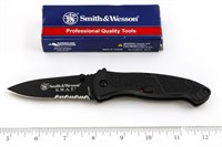 Smith & Wesson Black Ops Recurve Folding Knife