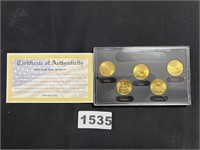 2003 State Quater Gold Edition Set