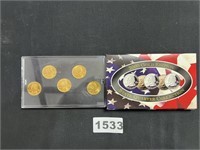 2000 State Quater Gold Edition Set