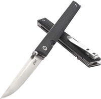 CRKT CEO EDC Folding Pocket Knife Black Hndl NIB