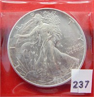 1992 Silver Eagle, BU .999
