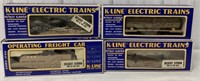 4 K-Line Desert Storm Railroad cars