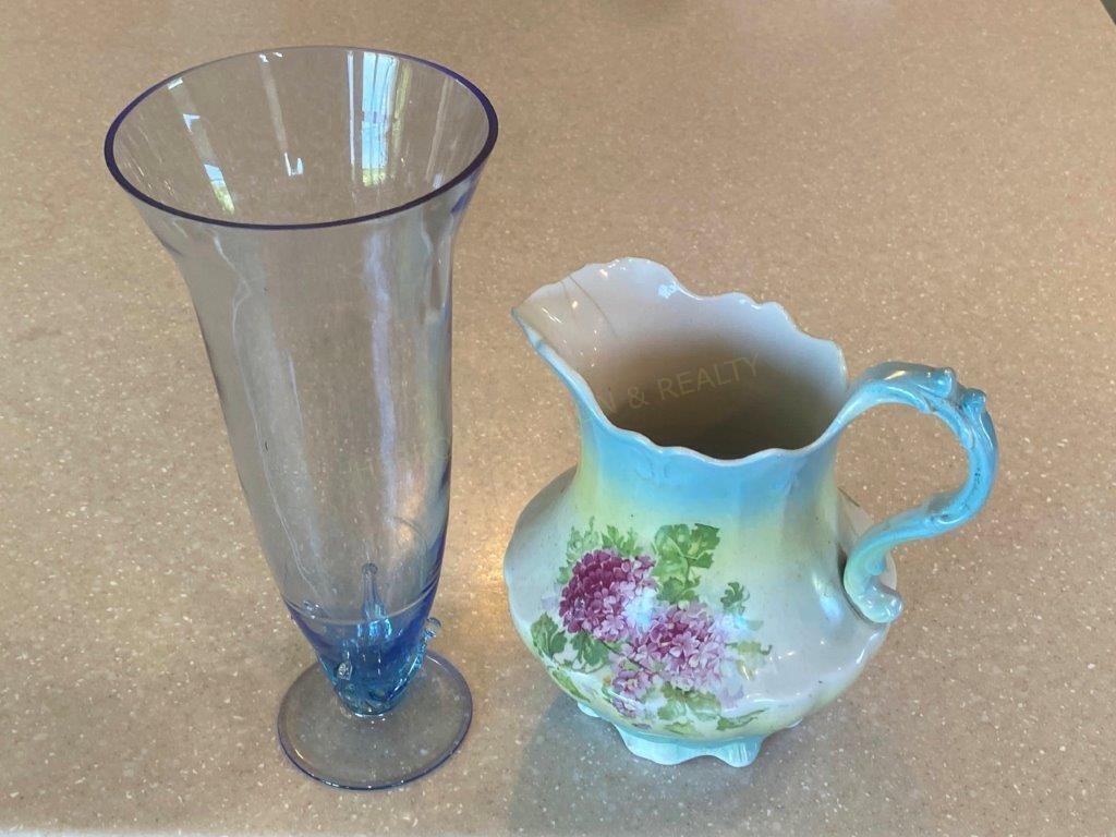 Pitcher & Vase