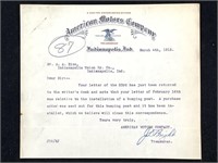 1912 TLS, American Motors Co to Indianapolis Ry