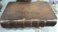 Large leather bound German book, 1814, Martnrer