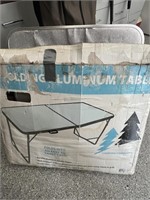 Folding Aluminum Table