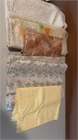 Assorted fabric sizes vary