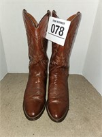 Darpost leather cowboy boots sz 9