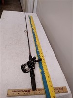 Daiwa ultralight rod with baitcaster reel