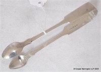 Victorian Sterling Silver Sugar Tongs Newcastle