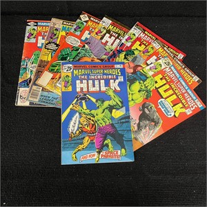 Marvel Super-Heroes Feat. Hulk Bronze Age Lot