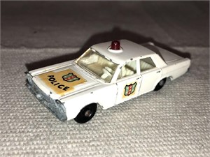 Matchbox Ford Galaxie police car