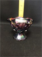 Fenton Iridescent Amethyst Carnival Glass