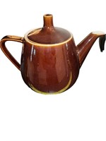 Brown Glazed Villeroyaboch Tea Kettle
