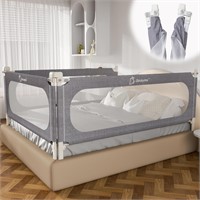 MagicFox Foldable Bed Rail for Toddlers - 32 Leve
