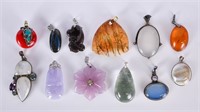 Group of 12 Assorted Pendants w/Box