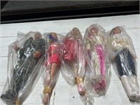 Vintage G.I. Joe and Barbie dolls