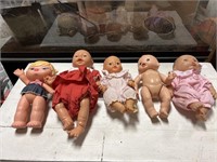 Old vintage baby dolls