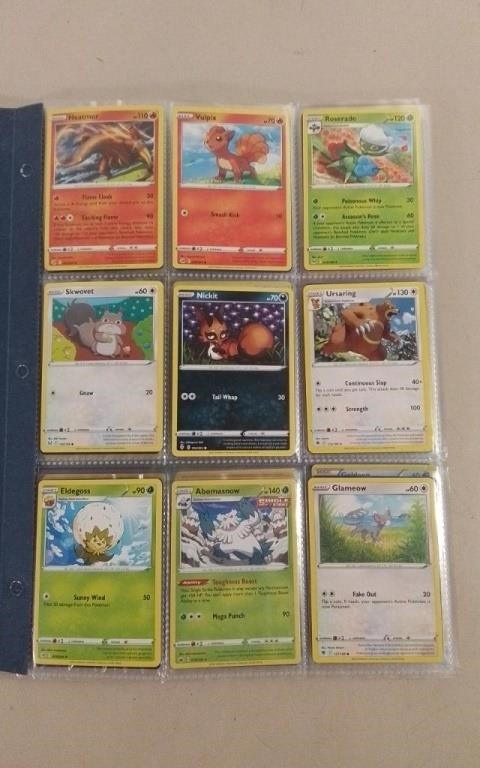 Binder Of Unsearched Pokémon Cards-7 Pages