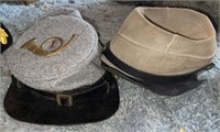 (2) Replica CSA Civil War Reenactment Caps