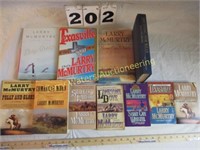 11 Larry McMurtry Books - 4 Hard Cover -