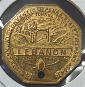 Rare Lebanon, Pennsylvania token