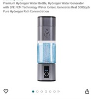 Premium Hydrogen Water Bottle, Hydrogen Water
