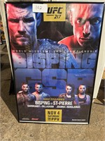 UFC 217 fight poster