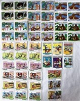 VTG Foreign Disney Stamps Turks & Caicos, Lesotho