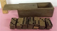 Wood Dominoe Set