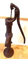 Vintage cast iron well pump