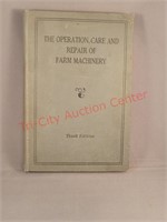 10th edition 1936 The operation, care and repair