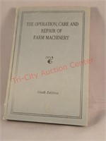 9th edition 1935The operation, care and repair of