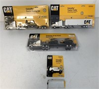 1/64 4 pcs CAT Semis and Van