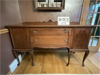 Cherry finish Buffet.Approximately 66 inches long