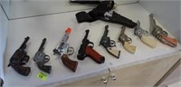 COLLECTION OF TOY GUNS
