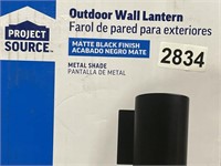 PROJECT SOURCE WALL LANTERN