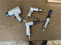 (4) Pneumatic Air Tools