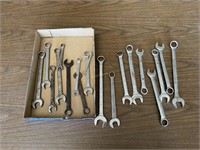 Assorted Wrenches Mainly Standard